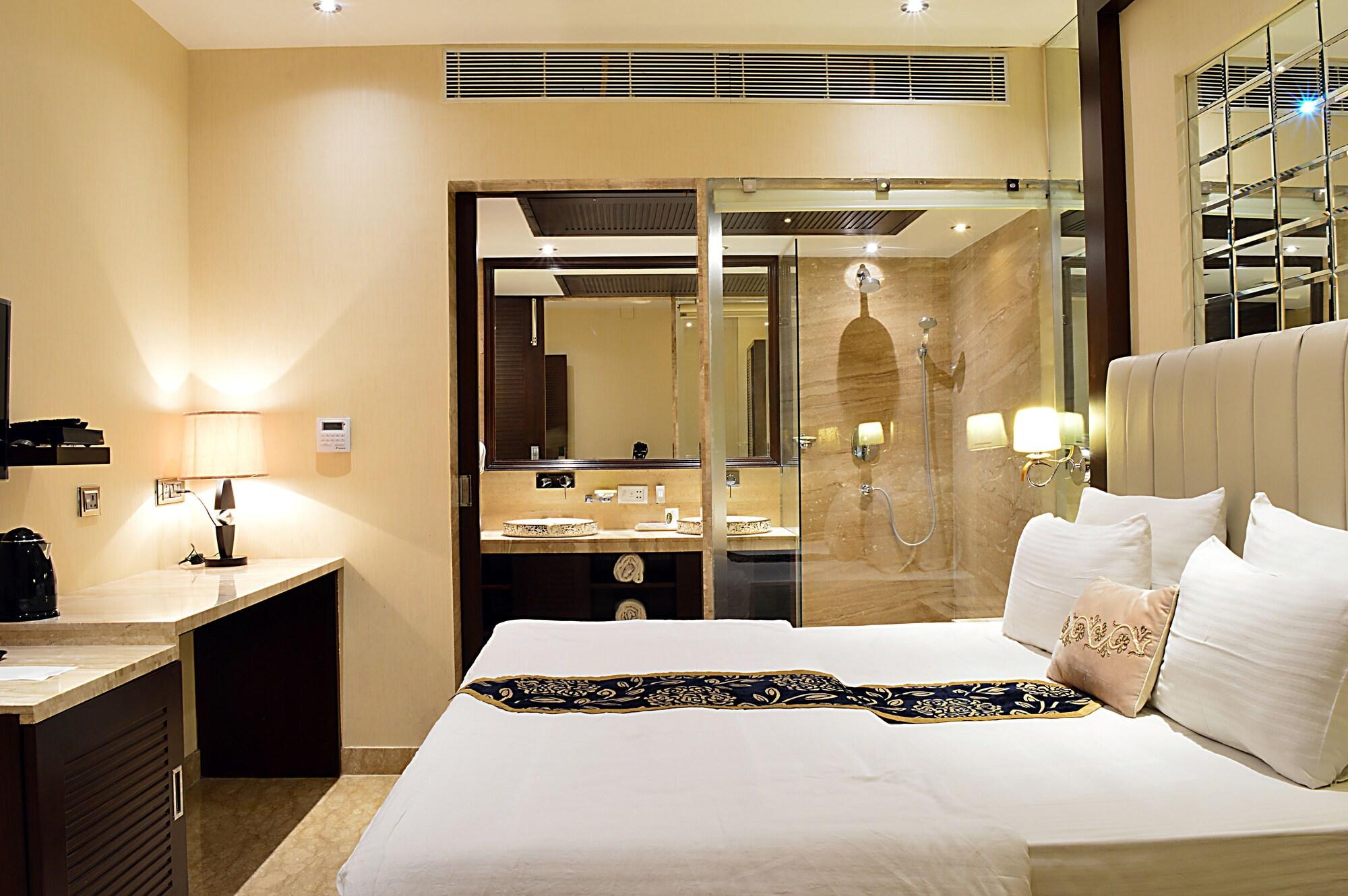Hotel Emperor Palms Új-Delhi Kültér fotó