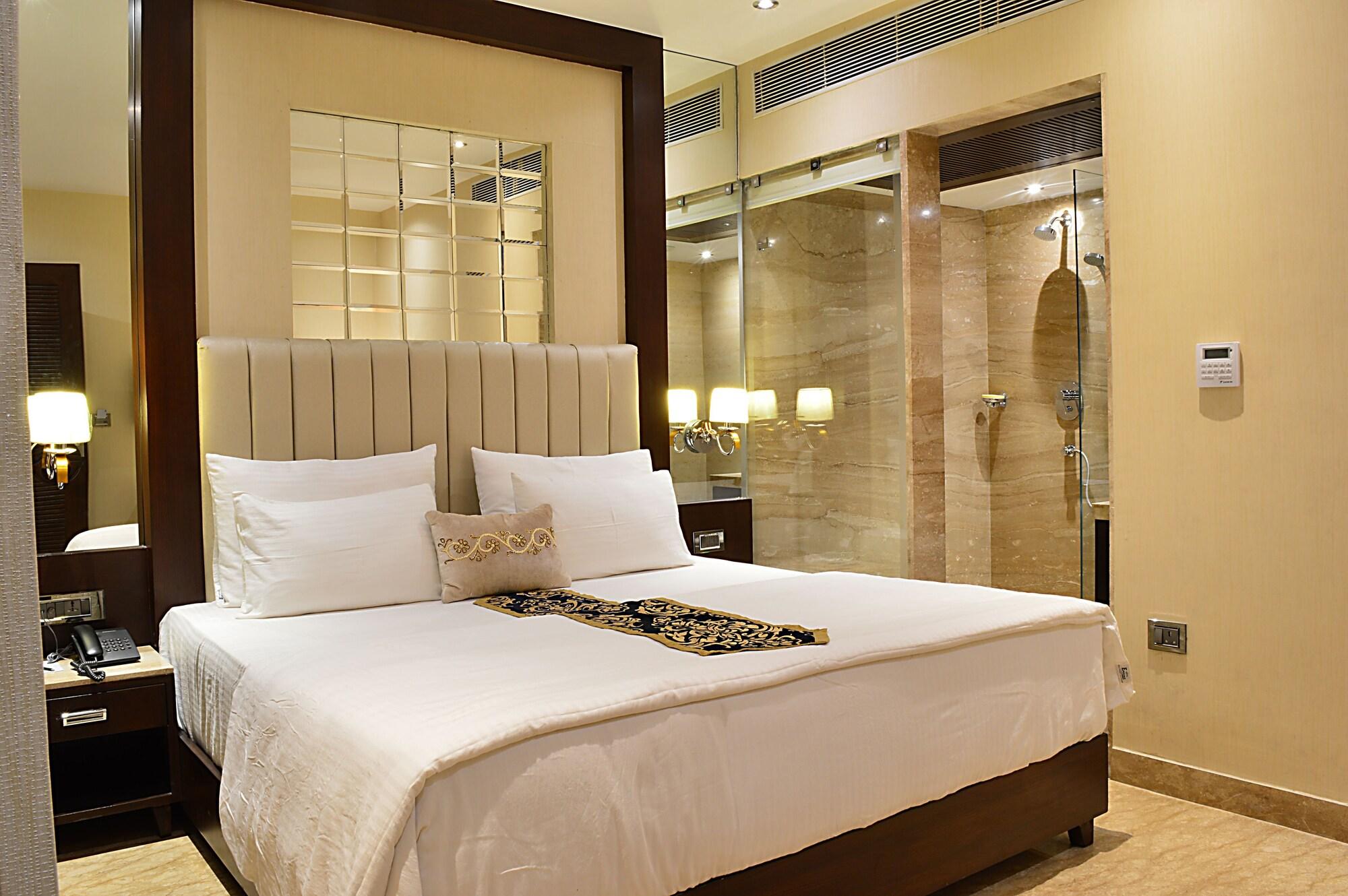 Hotel Emperor Palms Új-Delhi Kültér fotó